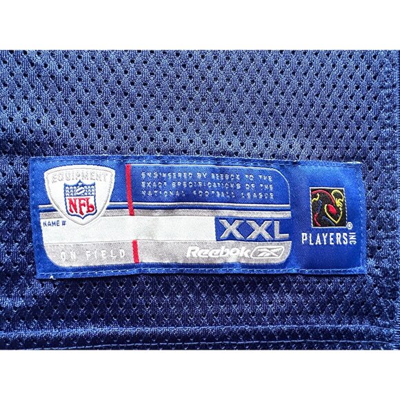 Moss #83 New York Giants MOSS Sinorice On-Field Jersey Reebok NFL Equipment - Picture 6 of 8